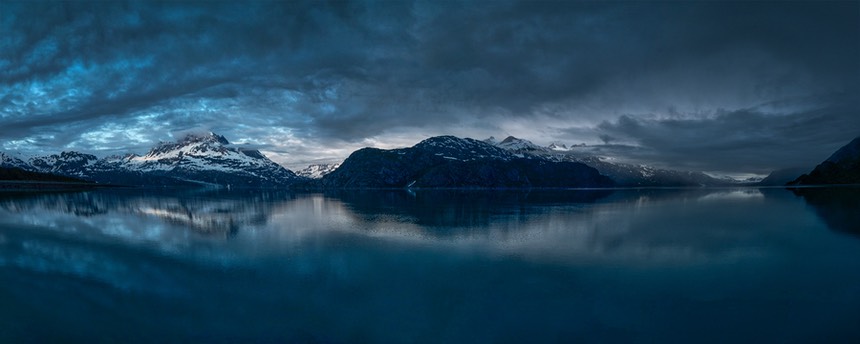 AK Alaska GlacierBay pano 1